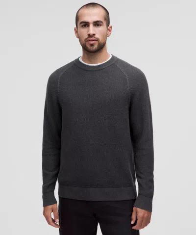 Lululemon Textured Knit Crewneck Sweater