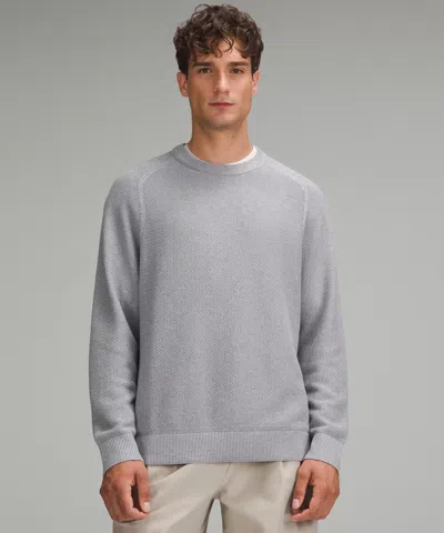 Lululemon Textured Knit Crewneck Sweater