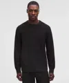 Lululemon Textured Knit Crewneck Sweater In Black