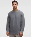 Lululemon Textured Knit Crewneck Sweater In Gray