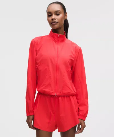 Lululemon Textured Mesh Running Jacket