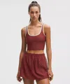 Lululemon Textured Mesh Tennis Tank Top