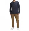 Lululemon The Fundamental Long Sleeve In Nautical Navy In Blue
