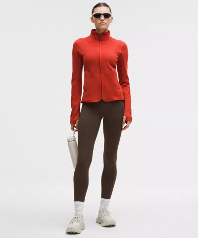 Lululemon Thermal High-rise Running Tight 28" In Brown