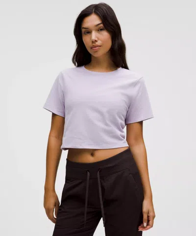 Lululemon Tie-hem Heavyweight Cotton T-shirt