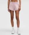 Lululemon Track That High-rise Lined Shorts 3" In Pink