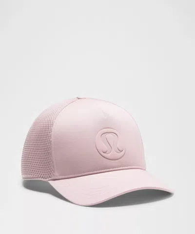 Lululemon Trucker Hat Logo In Pink