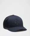 Lululemon Trucker Hat Logo In Black