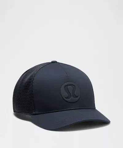 Lululemon Trucker Hat Logo In Black