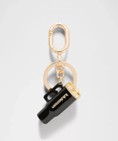 Lululemon Tumbler Charm Keychain