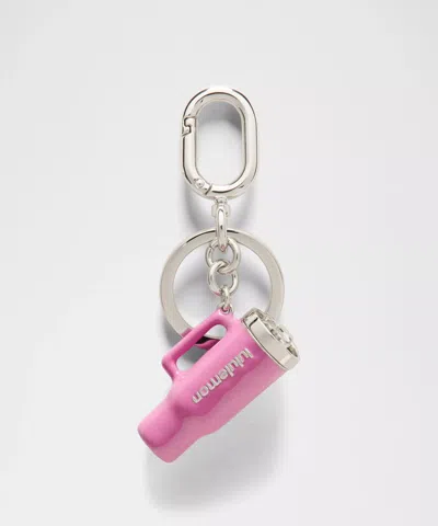 Lululemon Tumbler Charm Keychain