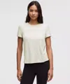 Lululemon Twist-back Soft Ribbed Short-sleeve Top Shirt