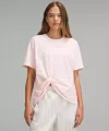 Lululemon Twist-front Oversized T-shirt