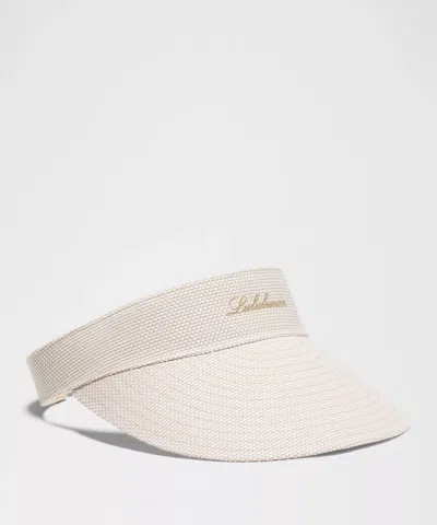 Lululemon Two-tone Canvas Visor