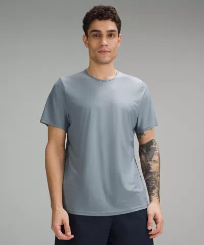 Lululemon Ultra-soft Nulu Short-sleeve T-shirt In Gray