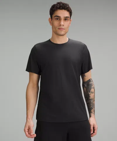Lululemon Ultra-soft Nulu Short-sleeve T-shirt In Black