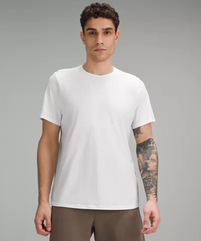 Lululemon Ultra-soft Nulu Short-sleeve T-shirt In White
