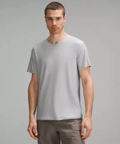 Lululemon Ultra-soft Nulu Short-sleeve T-shirt In Gray