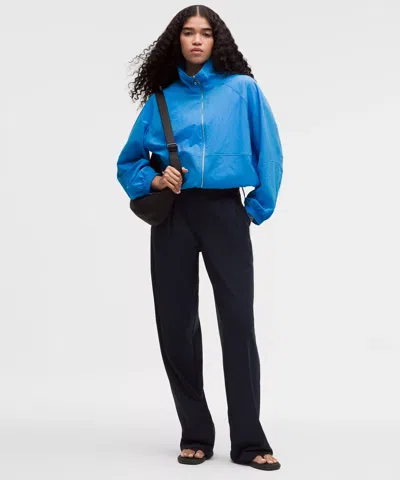 Lululemon Ultralight Wovenair Jacket In Blue