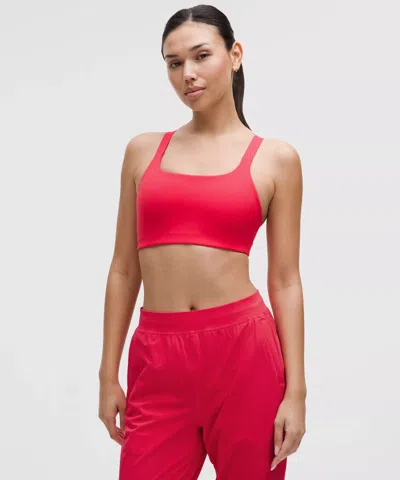Lululemon Ultralu Square-neck Workout Bra Medium Support, B/c Cup