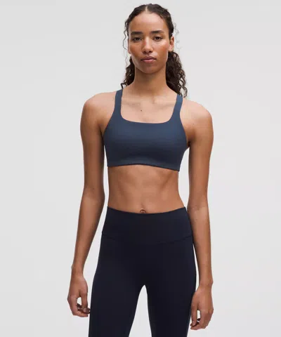 Lululemon Ultralu Square-neck Workout Bra Medium Support, B/c Cup