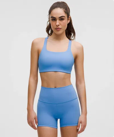 Lululemon Ultralu Square-neck Workout Bra Medium Support, B/c Cup