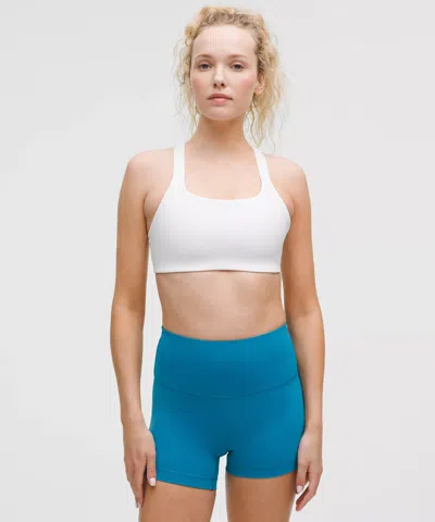 Lululemon Ultralu Square-neck Workout Bra Medium Support, B/c Cup