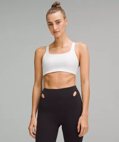 Lululemon Ultralu Square-neck Workout Bra Medium Support, B/c Cup