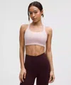 Lululemon Ultralu Square-neck Workout Bra Medium Support, D/dd Cup In Purple