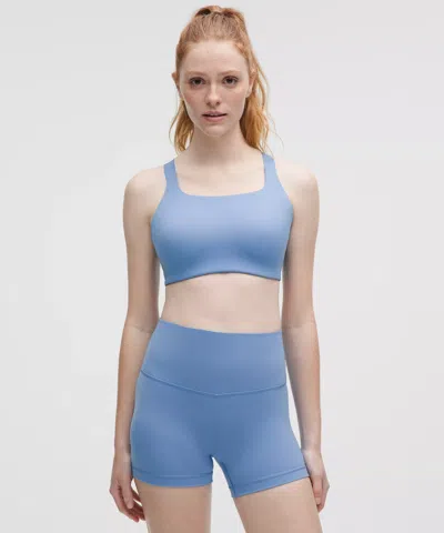 Lululemon Ultralu Square-neck Workout Bra Medium Support, D/dd Cup