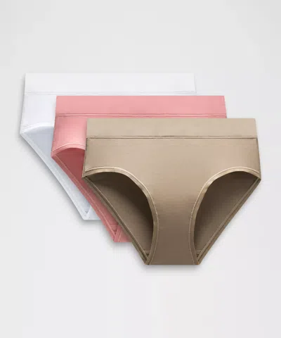 Lululemon Underease High-rise Bikini Underwear 3 Pack