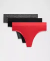 Lululemon Underease Mid-rise Thong Underwear