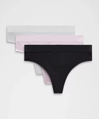 Lululemon Underease High-rise Thong Underwear 3 Pack