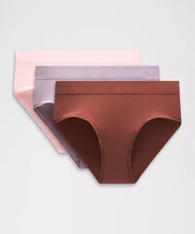 Lululemon Underease High-rise Bikini Underwear 3 Pack