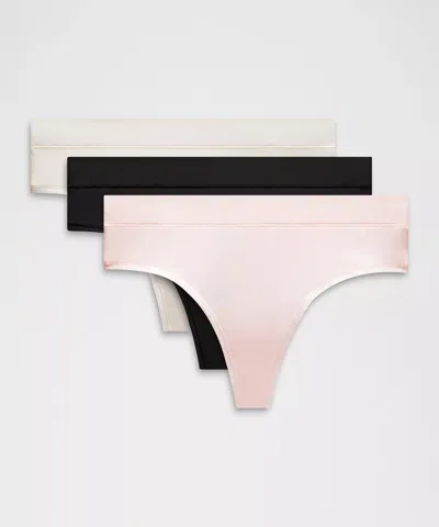 Lululemon Underease High-rise Thong Underwear 3 Pack