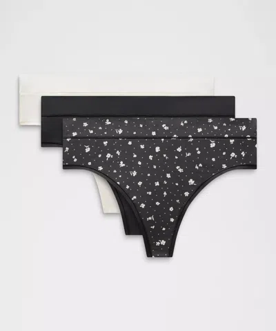 Lululemon Underease High-rise Thong Underwear 3 Pack