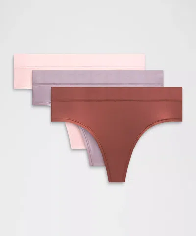 Lululemon Underease High-rise Thong Underwear 3 Pack