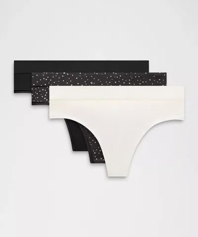 Lululemon Underease High-rise Thong Underwear In Brown