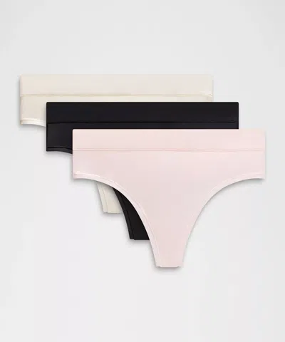 Lululemon Underease High-rise Thong Underwear In Pink