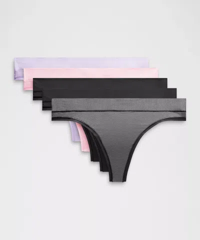 Lululemon Underease Mid-rise Thong Underwear