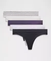 Lululemon Underease Mid-rise Thong Underwear