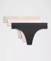 Lululemon Underease Mid-rise Thong Underwear