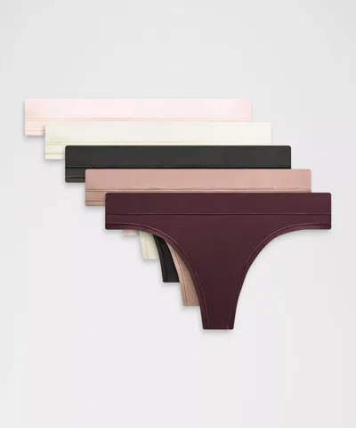 Lululemon Underease Mid-rise Thong Underwear