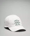Lululemon Unisex Classic Ball Cap Tennis Club In White