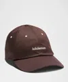 Lululemon Unisex Classic Ball Cap Wordmark In Brown