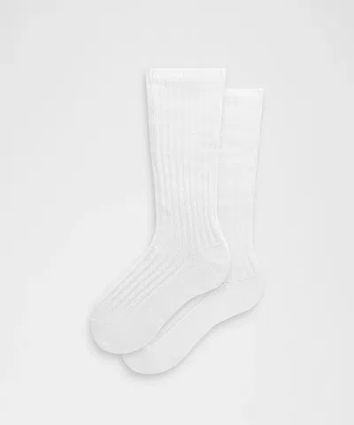 Lululemon Unisex Crew-length Ragg Socks