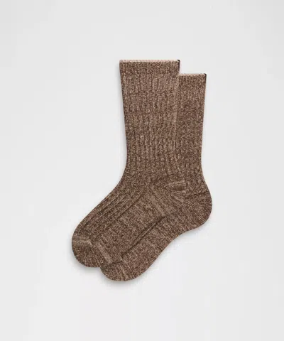 Lululemon Unisex Crew Length Ragg Socks