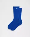 Lululemon Unisex Daily Essential Crew Socks In Blue