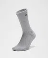 Lululemon Unisex Daily Essential Crew Socks In White