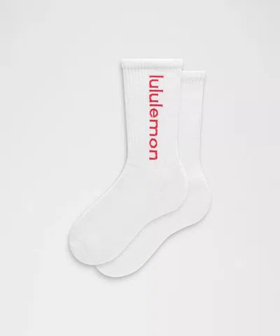 Lululemon Unisex Daily Essential Crew Socks